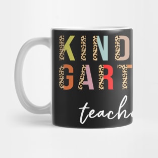 Leopard Kinder Garten Teachers Mug